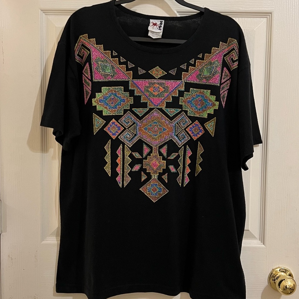 Western Boho  Print Tee